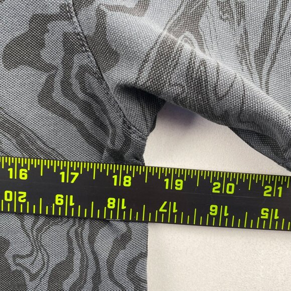 Champion Men's Polo Shirt Small Short-Sleeve With Abstract Camo Pattern - Picture 5 of 10